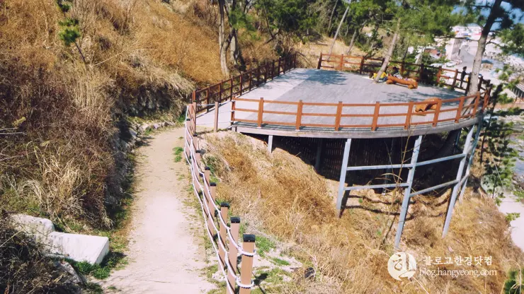 포항여행, 칠포-구도 해안 트레킹 코스 (동해안 연안 녹색길, 해오름 전망대)