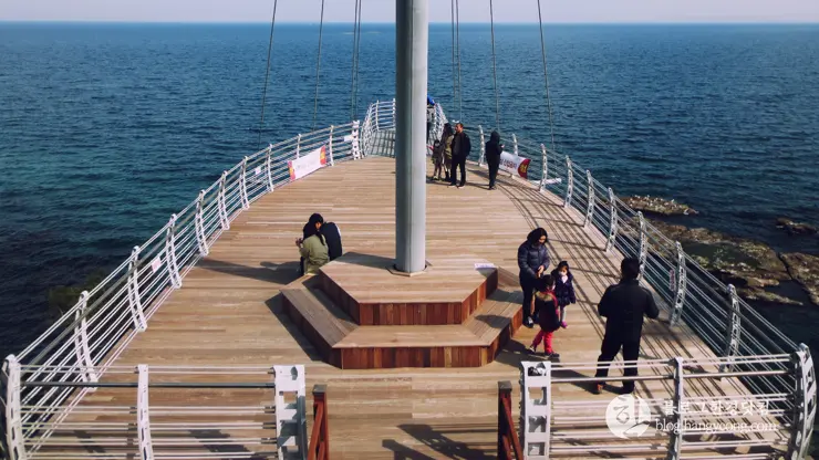 포항여행, 칠포-구도 해안 트레킹 코스 (동해안 연안 녹색길, 해오름 전망대)