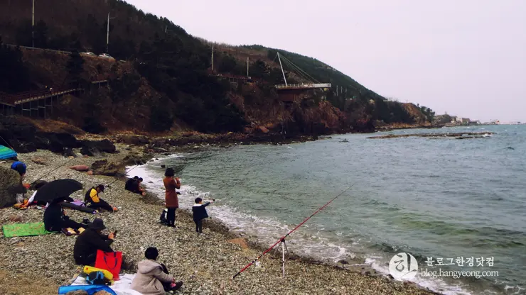포항여행, 칠포-구도 해안 트레킹 코스 (동해안 연안 녹색길, 해오름 전망대)