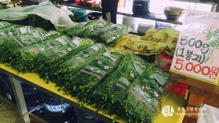 포항여행, 북송리 북천수 걷기 좋은 길 (feat. 비닐 하우스 미나리 삼겹살)