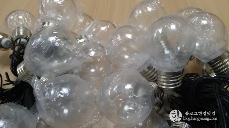 알리익스프레스 스트링 LED 전구, 저렴하고 빠른 배송에 놀람