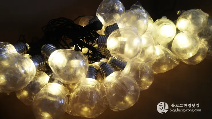 알리익스프레스 스트링 LED 전구, 저렴하고 빠른 배송에 놀람