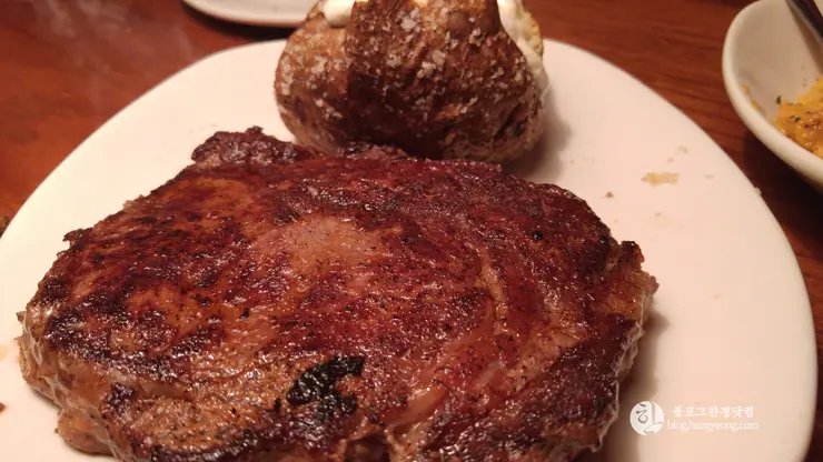 소고기 스테이크 맛있다 정말 맛있다 OUTBACK STEAKHOUSE, Buena Park, CA