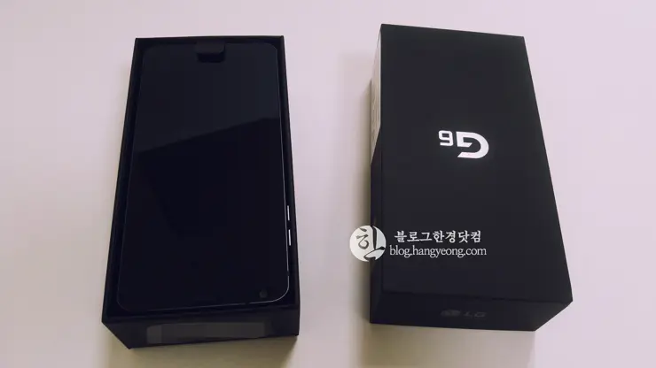 LG G6 (LGM-G600K) 신규 개통 박스 개봉기