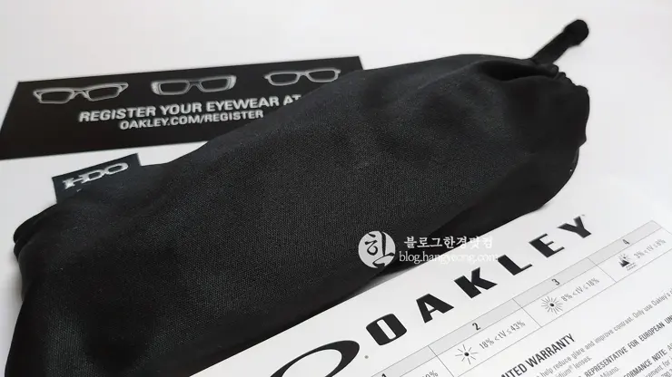 오클리 씬링크 아시안핏 블랙 이리듐 렌즈 (OAKLEY THINLINK Black Iridium) 수령 후기
