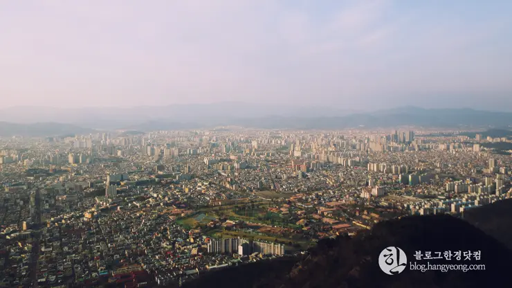 대구여행③ 앞산 케이블카 (앞산 전망대에서 대구 일대를 한 눈에 담다)