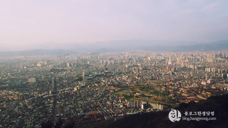 대구여행③ 앞산 케이블카 (앞산 전망대에서 대구 일대를 한 눈에 담다)