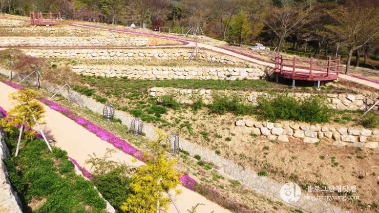 포항 경상북도 수목원, 하늘과 산이 맞닿아 있는 정원