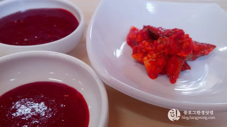 지역 주민이 추천하는 물회 맛집, 포항 죽천 회타운