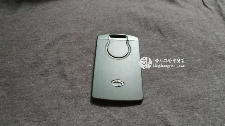 뉴 SM3, SM5, SM7 카드형 스마트키 배터리 교체 방법