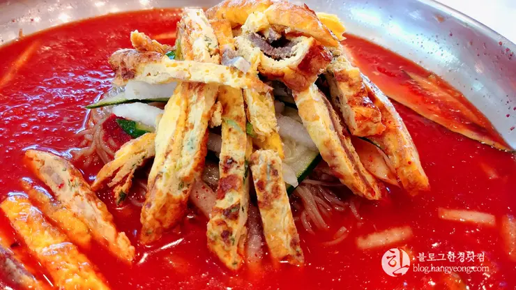 포항 오천 동화면옥, 얼큰하고 단백한 육수와 고소한 육전 그리고 쫄깃한 냉면