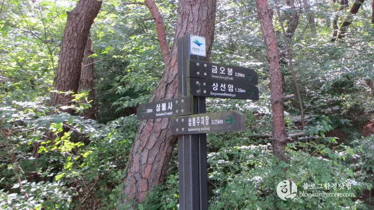 경주국립공원 남산지구, 금오봉 등정