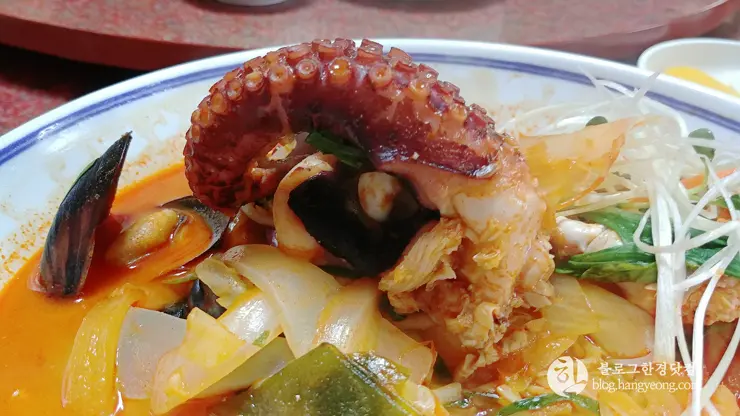 포항 북구 공화춘손짜장, 문어짬봉