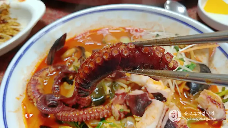 포항 북구 공화춘손짜장, 문어짬봉