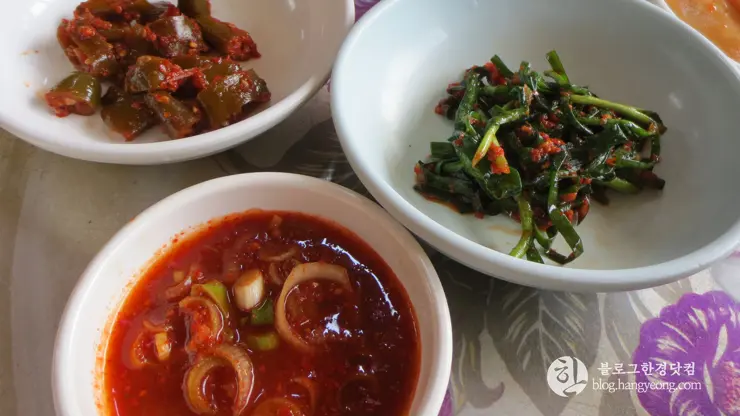 경주 팔우정 해장국 거리, 경주식 묵 해장국