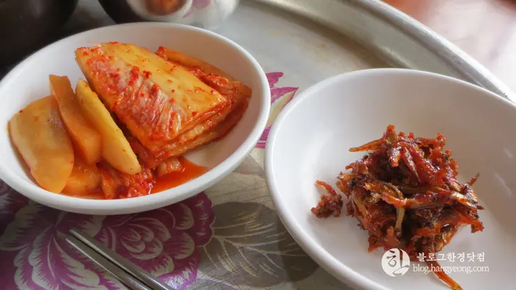 경주 팔우정 해장국 거리, 경주식 묵 해장국