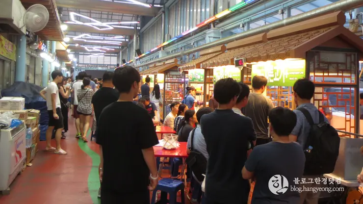 경주 중앙시장 먹거리 야시장