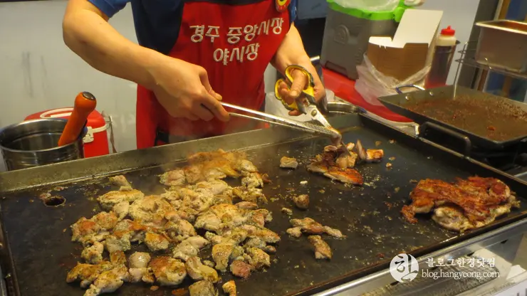 경주 중앙시장 먹거리 야시장