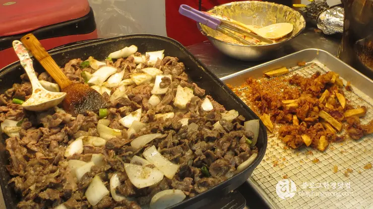 경주 중앙시장 먹거리 야시장