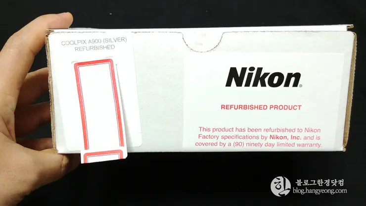 니콘 쿨픽스 A900 실버 Nikon Coolpix A900 (silver) 리퍼 개봉기