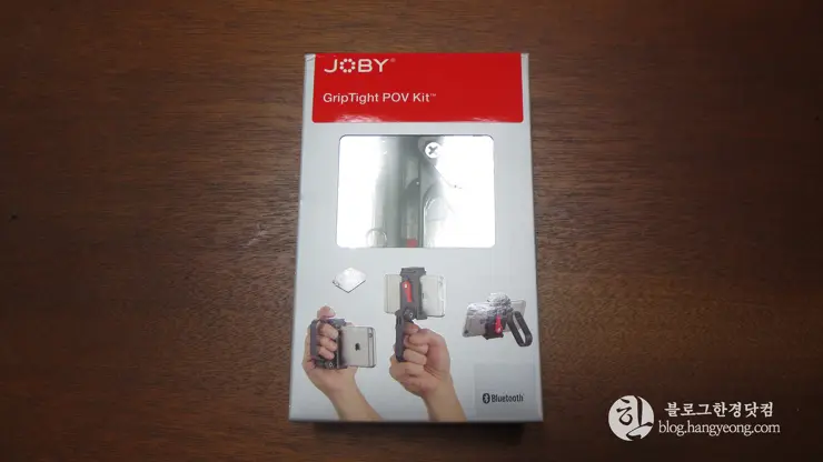 JOBY GripTight POV Kit 스마트폰용 블루투스 핸드그립, 거치대