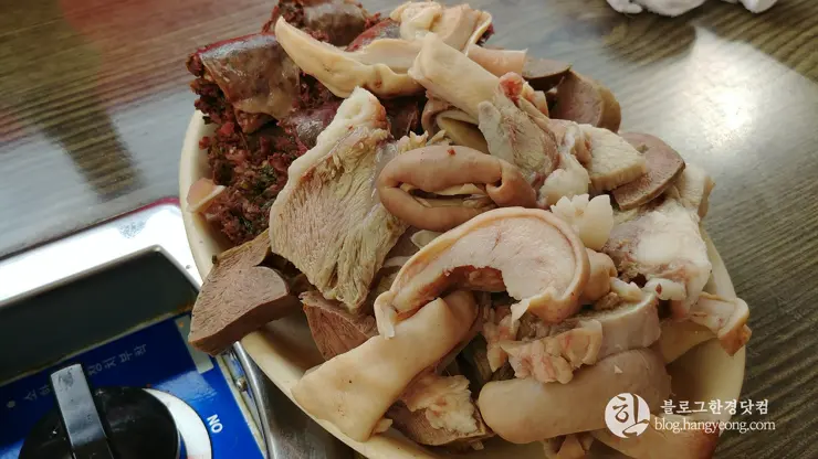 청주 내덕동 (안덕벌) 청천순대, 매콤 단백 고소한 곱창막창볶음