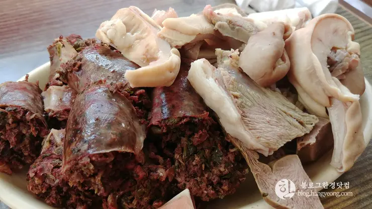 청주 내덕동 (안덕벌) 청천순대, 매콤 단백 고소한 곱창막창볶음