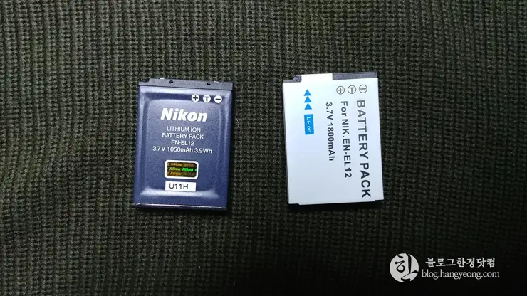알리익스프레스 니콘 쿨픽스 A900용 호환 배터리 및 충전기 구매후기 (EN-EL12 Batteries + Battery Charger Kits for Nikon Coolpix A900)