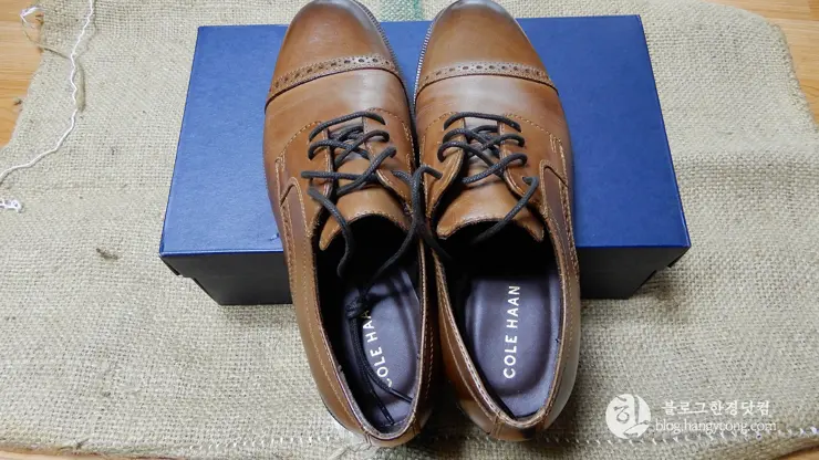 콜한 더스틴 캡 토 옥스포드, Cole Haan Dustin Cap Toe Brogue Oxford II (C25806)