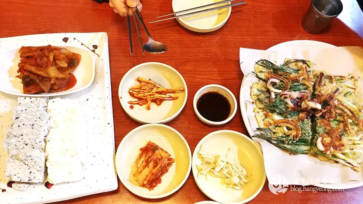공주시 계룡산 동학사 맛집 산두부집, 손두부 전문점
