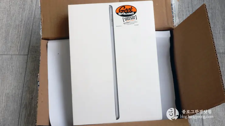 아이패드 2017, 5세대 이베이 베스트바이 셀러 오픈박스 수령기