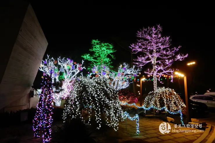 당진 여행, 화려한 야경이 멋진 해어름(해오름) 카페