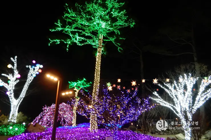 당진 여행, 화려한 야경이 멋진 해어름(해오름) 카페