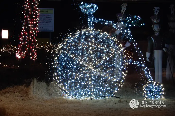 당진 여행, 화려한 야경이 멋진 해어름(해오름) 카페