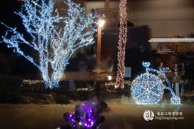 당진 여행, 화려한 야경이 멋진 해어름(해오름) 카페