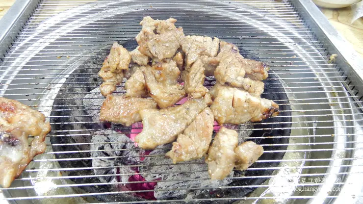 충남 아산, 찬가수원갈비, 갈비는 숯불에 구워야 제맛 갈비 맛집