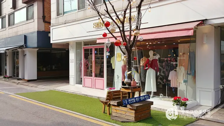 경기도 용인 보정동 카페문화의 거리, 개성 넘치는 카페가 즐비한 곳