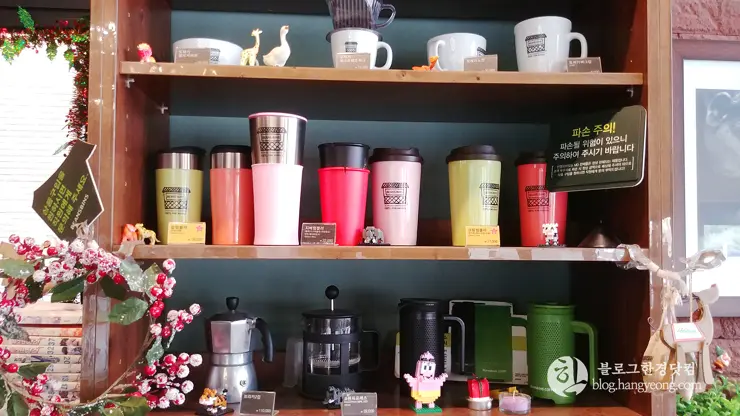 경기 용인 보정동 카페문화 거리, 빈스빈스 커피, 달달한 와플과 진한 커피 한 잔의 여유