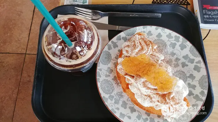 경기 용인 보정동 카페문화 거리, 빈스빈스 커피, 달달한 와플과 진한 커피 한 잔의 여유