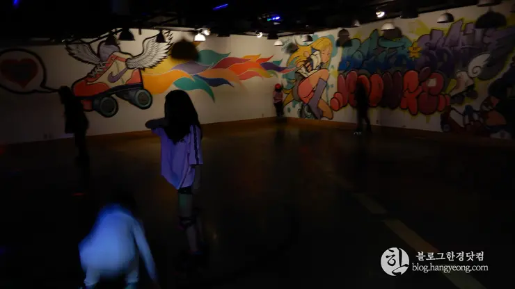 대전 은행동 쿵스 게임랜드 롤러스케이트장