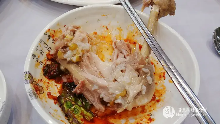 감나무집, 공주 동학사 토종닭백숙 맛집