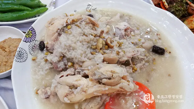 감나무집, 공주 동학사 토종닭백숙 맛집