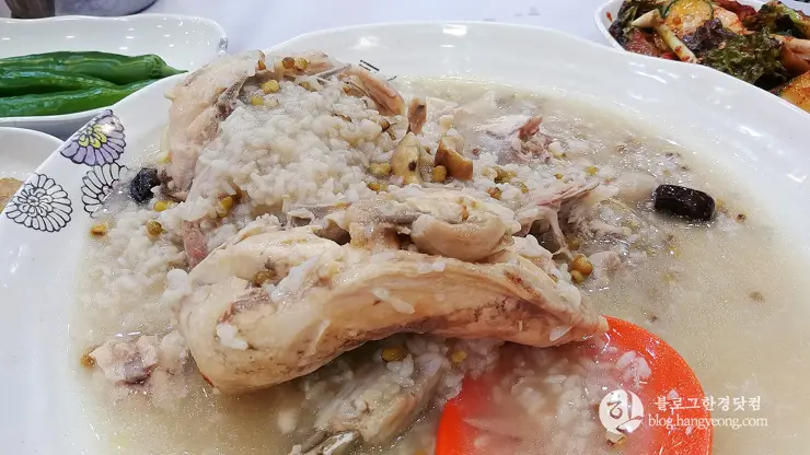 감나무집, 공주 동학사 토종닭백숙 맛집