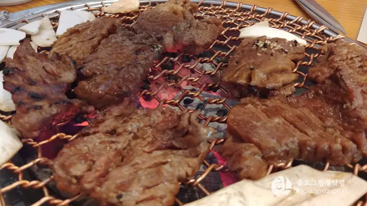 동주산성, 강원도 철원 한탄강 인근 소불고기 전문점