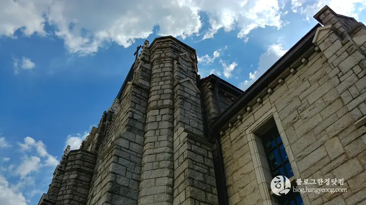 영락교회 예배당, 서울특별시 중구 멋있는 석조 건축물