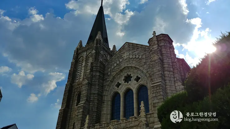 영락교회 예배당, 서울특별시 중구 멋있는 석조 건축물