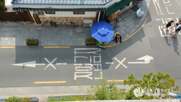 카페 전망, 전주 한옥마을을 한눈에 내려다볼 수 있는 카페