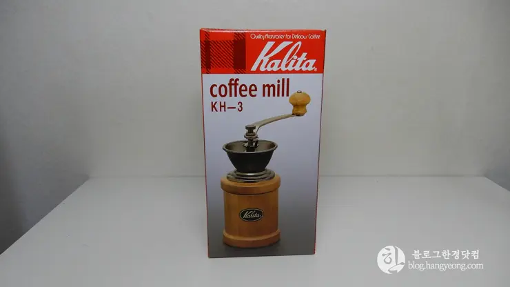 핸드드립 입문 장비구매 후기, 칼리타 핸드밀 KH-3, 하리오 VDS-3012