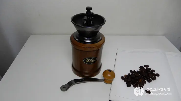 핸드드립 입문 장비구매 후기, 칼리타 핸드밀 KH-3, 하리오 VDS-3012