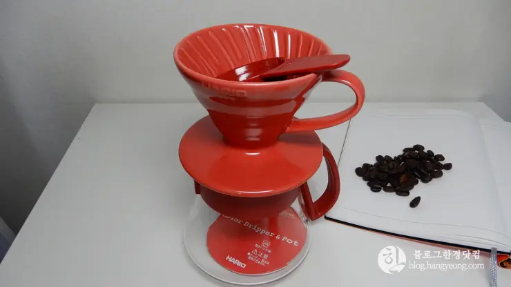 핸드드립 입문 장비구매 후기, 칼리타 핸드밀 KH-3, 하리오 VDS-3012